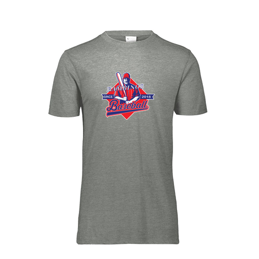 [FTSCUBGY-AS-LOGO1] Decker Men's Tri-Blend T-Shirt - Short Sleeve (Adult S, Gray, Logo 1)