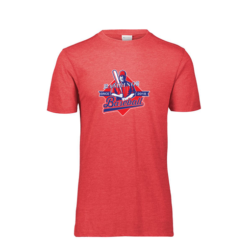 [FTSCUBRD-YS-LOGO1] Youth Ultra-blend T-Shirt (Youth S, Red, Logo 1)