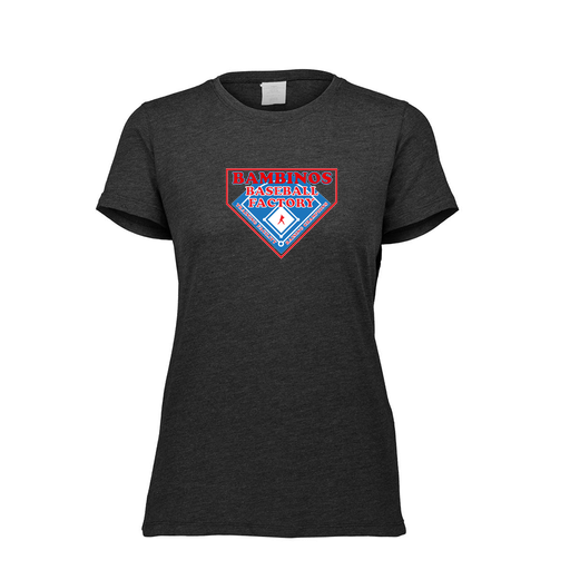 [FTSCUBBK-FAXS-LOGO2] Decker Women's Tri-Blend T-Shirt - Short Sleeve (Female Adult XS, Black, Logo 2)