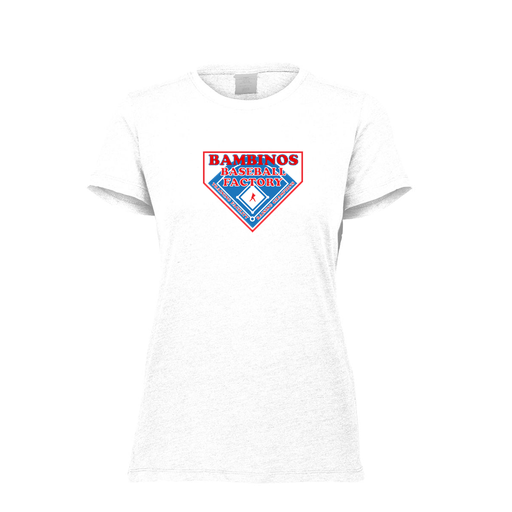 [FTSCUBWH-FAXS-LOGO2] Decker Women's Tri-Blend T-Shirt - Short Sleeve (Female Adult XS, White, Logo 2)