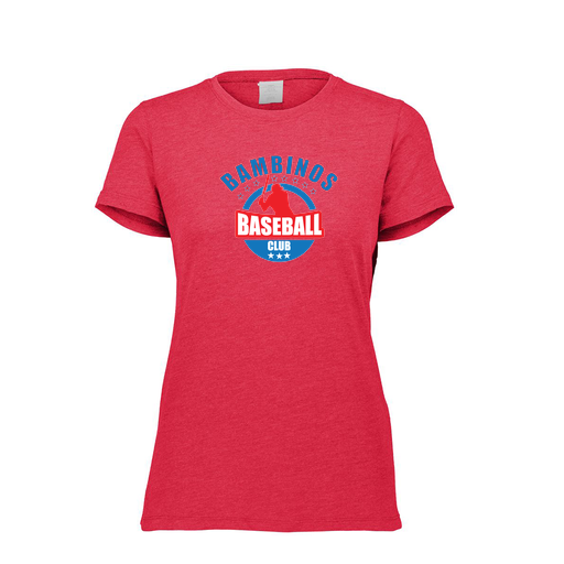[FTSCUBRD-FAXS-LOGO3] Ladies Ultra-blend T-Shirt (Female Adult XS, Red, Logo 3)