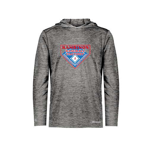 [FOLHCGBK-AS-LOGO2] Men's Charge Hoodie (Adult S, Black, Logo 2)