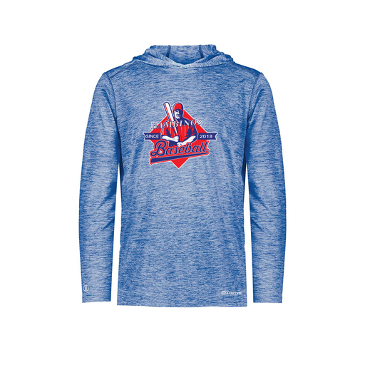 [FOLHCGRY-AS-LOGO1] Decker Men's Charge Hoodie (Adult S, Royal, Logo 1)