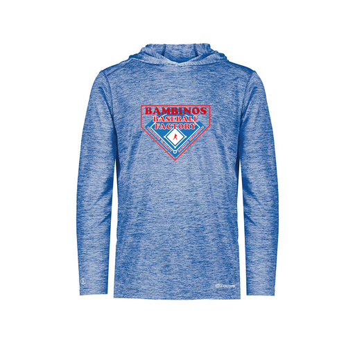 [FOLHCGRY-YS-LOGO2] Decker Youth Charge Hoodie (Youth S, Royal, Logo 2)