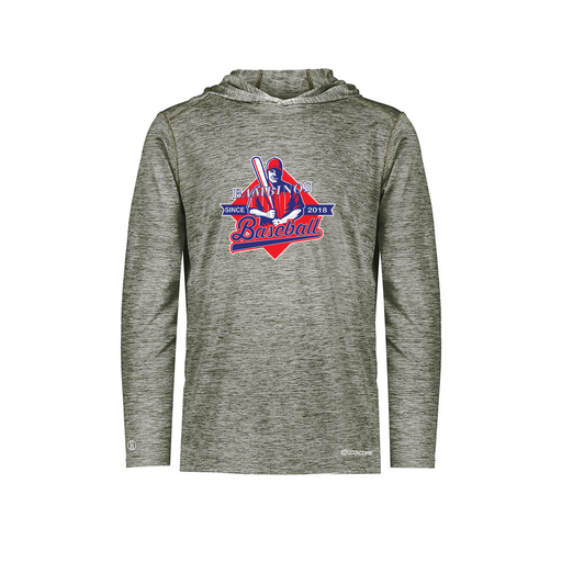 [FOLHCGGY-YS-LOGO1] Youth Charge Hoodie (Youth S, Gray, Logo 1)