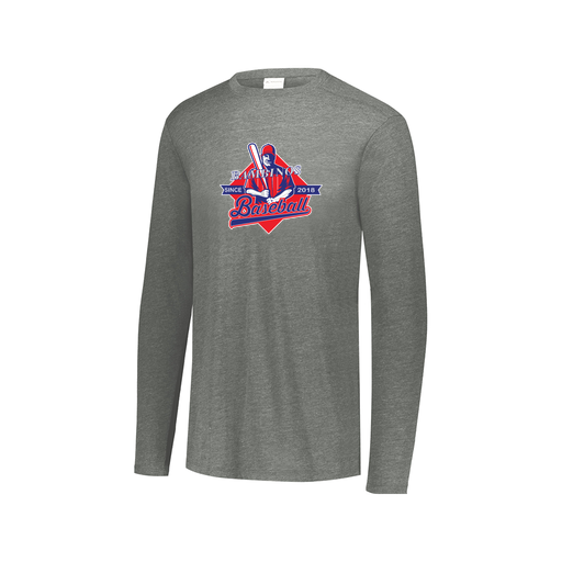 [FTLCUBGY-AXS-LOGO1] Men's LS Ultra-blend T-Shirt (Adult XS, Gray, Logo 1)