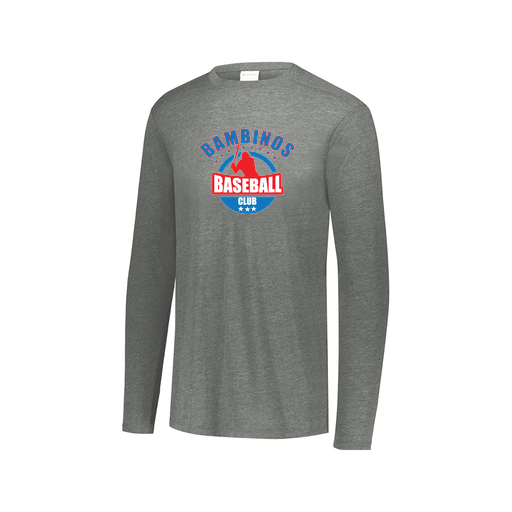 [FTLCUBGY-AXS-LOGO3] Men's LS Ultra-blend T-Shirt (Adult XS, Gray, Logo 3)