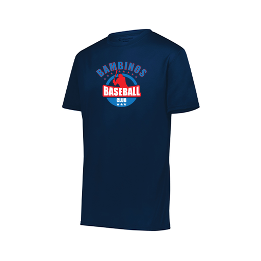 [222819.065.XXS-LOGO3] Youth Movement Dri Fit Shirt (Youth XXS, Navy, Logo 3)